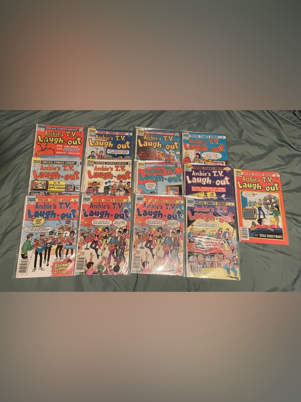 Bundle of 13 Archie Comics “Archie TV Laugh Out”